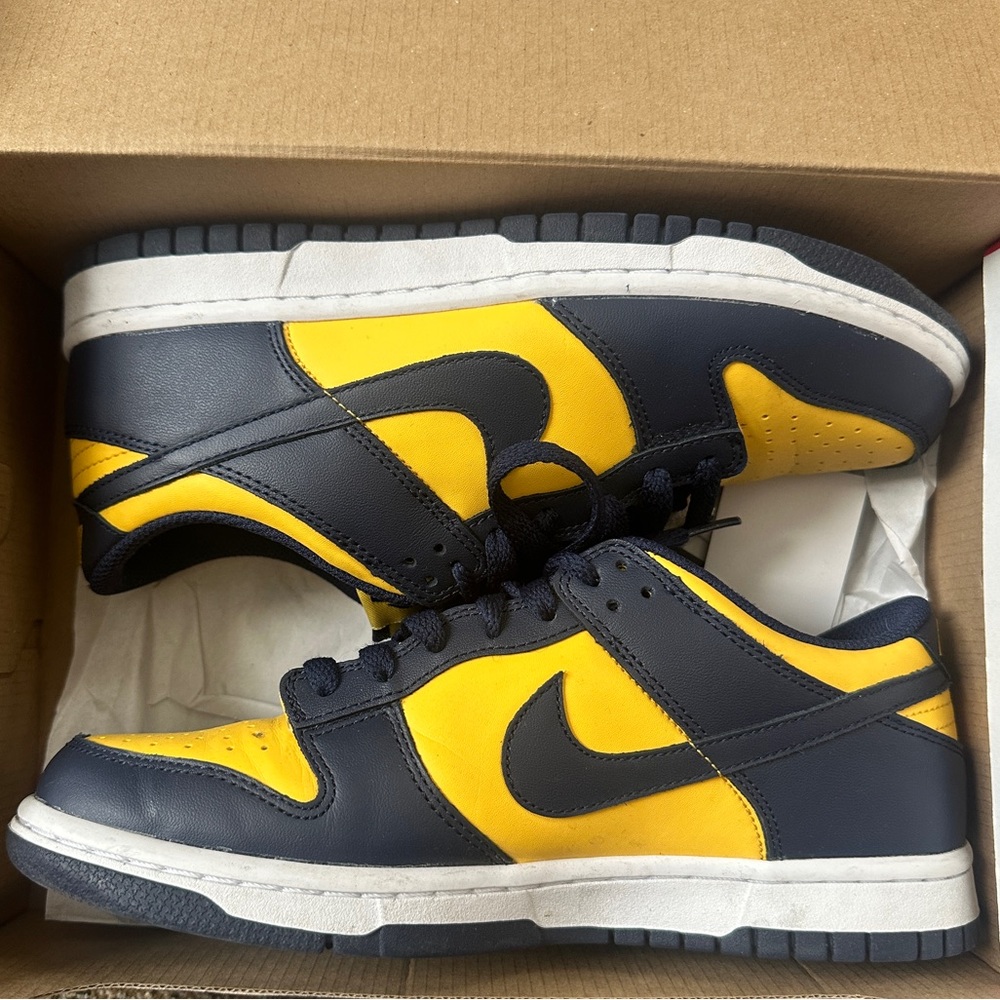 2021 Nike Dunk Low “Michigan” | Boys: 7Y M: 7 W: 8.5